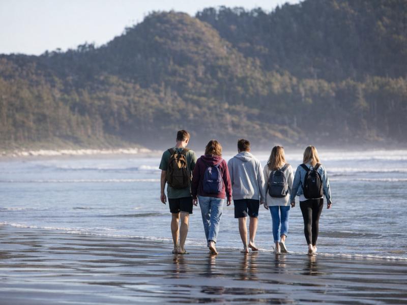 our team in tofino